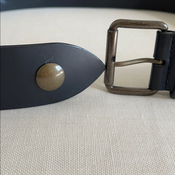 Tomas Maeir Black Leather Belt main image 6